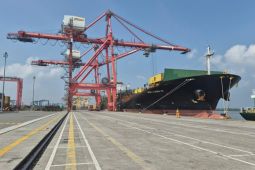 Arus peti kemas di Pelabuhan Belawan capai 59.663 TEUs pada April