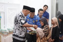 Syah Afandin syukuri capaian WTP dengan santuni 71 yatim piatu