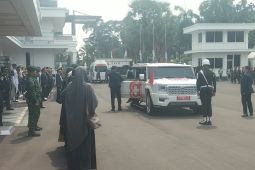 Wapres kunjungi persemayaman Ryamizard Ryacudu di gedung Kemhan