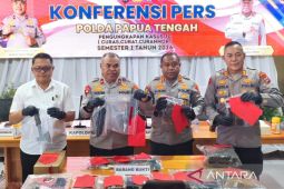 Polda Papua Tengah tangani 307 kasus kejahatan jalanan pada Januari-Mei 2026
