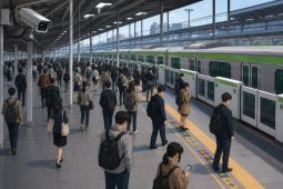 Jepang gunakan AI untuk cegah bunuh diri di stasiun dan gedung