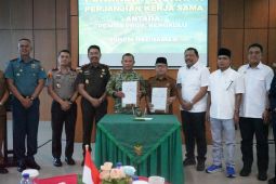 Pemprov Bengkulu dan TNI perkuat ketahanan ekonomi lewat gotong royong