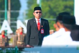 Sekda Banjarbaru Sirajoni pimpin upacara Hari Lahir Pancasila