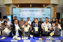 Polres Metro Bekasi tangkap dua pelaku pembunuhan WNA asal Korsel