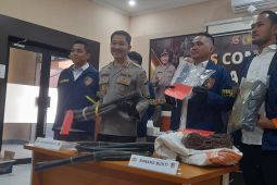 Polda Banten ringkus komplotan pencuri kabel sinyal KAI