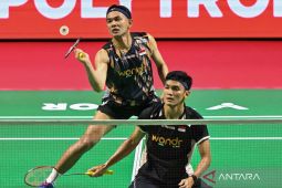 Indonesia Open 2026 - Fajar/Fikri tumbang di babak pertama