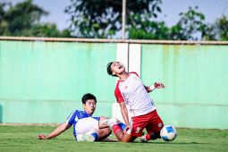 Persika bermain imbang 1-1 lawan Persebi di Liga 4