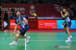 Hasil Indonesia Open 2026: Sabar/Reza susul Raymond/Joaquin ke babak kedua