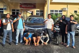 Polres Simalungun ungkap penangkapan dua kasus pencurian, lima tersangka