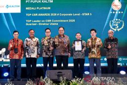 Pupuk Kaltim raih tiga penghargaan CSR berkat pemberdayaan sosial