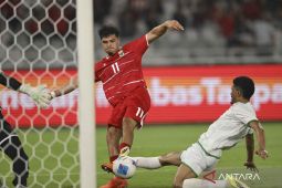 Hasil pertandingan Indonesia vs Oman: Timnas Indonesia sudahi penantian 38 tahun setelah menang 3-0