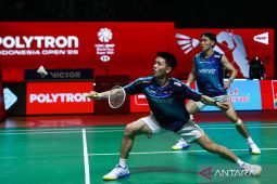 Raymond/Joaquin tunjukkan mentalitas ke semifinal Indonesia Open 2026
