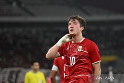 Hasil Indonesia vs Oman 2-0 pada babak pertama