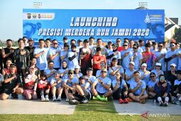 Polda Jambi Launching Presisi Merdeka Run Jambi 2026