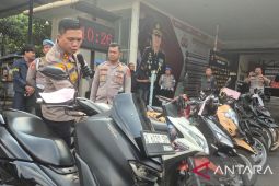 Polres Cimahi ringkus 13 tersangka spesialis curanmor dalam Operasi Jaran Lodaya