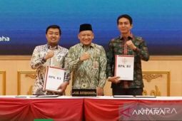 Ketua DPRD Batang Hari dampingi Bupati terima opini WTP