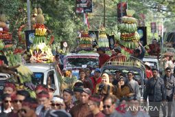 Kirab Boyong Natapraja dan sedekah bumi di Nganjuk