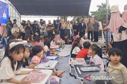 Ratusan pelajar Gumas meriahkan Bazar UMKM dan pentas seni