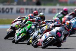Veda Ega finis ke-16 di Moto3 Hungaria