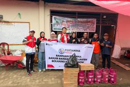 Pertamina salurkan bantuan penanganan banjir bandang di Kabupaten Bolaang Mongondow