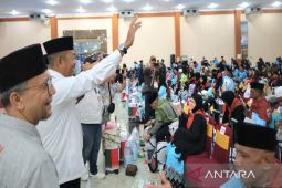342 jemaah haji Madina kloter 6 tiba di Kualanamu