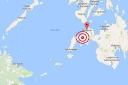 Gempa magnitudo 8,1 terjadi di lepas pantai Pulau Mindanao, Filipina
