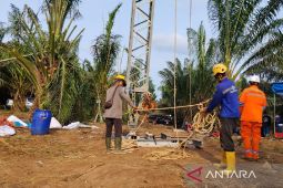 PLN pulihkan jalur tower 275 kV guna pasok daya listrik ke Medan
