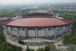 Renovasi Stadion Wibawa Mukti Bekasi sudah capai 70 persen