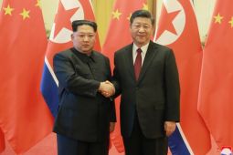 Xi Jinping dan Kim Jong Un tegaskan persahabatan, tidak bahas nuklir