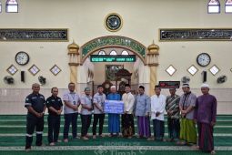 PT Timah bantu sarana Masjid Agung Darussalam di Belitung Timur