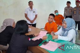 Polda Jambi limpahkan tersangka kasus kurir 58 Kg sabu-sabu ke Kejaksaan
