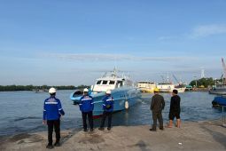 Gangguan teknis, Kapal Express Bahari 3 E putar balik ke dermaga pelabuhan Tanjungpandan