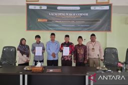 Kemenag Belitung luncurkan aplikasi wakaf corner
