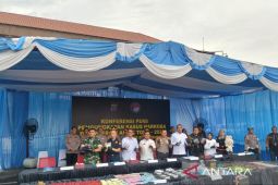 Polrestabes Medan sita 231 kilogram sabu dari 1.211 tersangka