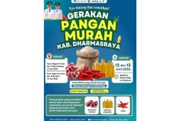 Pemkab Dharmasraya bersama BI dan Bulog gelar gerakan pangan murah, ini jadwal dan lokasinya