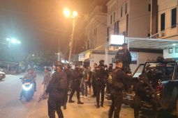 Brimob patroli titik rawan di Kota Medan antisipasi gangguan kamtibmas