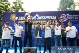 Wakapolri pimpin aksi lingkungan dan lepas burung sambut Hari Bhayangkara ke-80