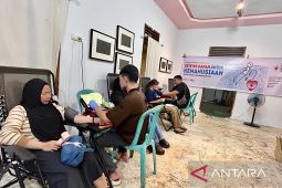 PMI ajak warga jadi pendonor rutin pada Hari Donor Darah Sedunia