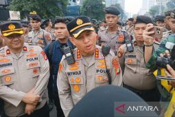 Polisi: Unjuk rasa mahasiswa di Bundaran HI tak didahului surat resmi