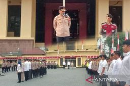 Pimpin apel pagi, ini pesan Wakapolres Tanjungbalai kepada anggota
