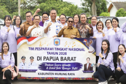 Bupati ungkap rasa bangga kepada perwakilan Murung Raya di Pesparawi Nasional XIV