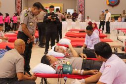 Polda Sumut gelar donor darah penuhi ketersediaan untuk masyarakat