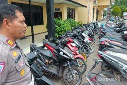 Satlantas Tapin amankan 42 motor dari lokasi balap liar