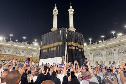 Pembuatan Kiswah Ka'bah dengan teknologi canggih rampung