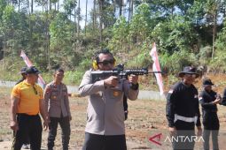 Kapolres Tapsel: Menembak ajarkan personel kendalikan diri sebelum gunakan kewenangan