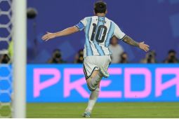 Messi ukir rekor-rekor Piala Dunia usai hattrick lawan Aljazair