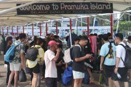 Ribuan wisatawan sambangi Kepulauan Seribu saat libur Tahun Baru Islam
