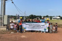PLN Babel sambung listrik 129 rumah warga pelosok di Bangka Selatan