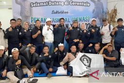 Kontingen Jabar tiba di Gorontalo jelang pembukaan Penas KTNA XVII