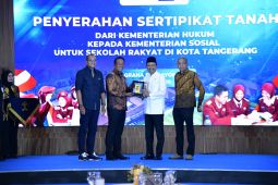 Dukung Sekolah Rakyat, Kemenkum hibahkan tanah 62.966 meter ke Kemensos